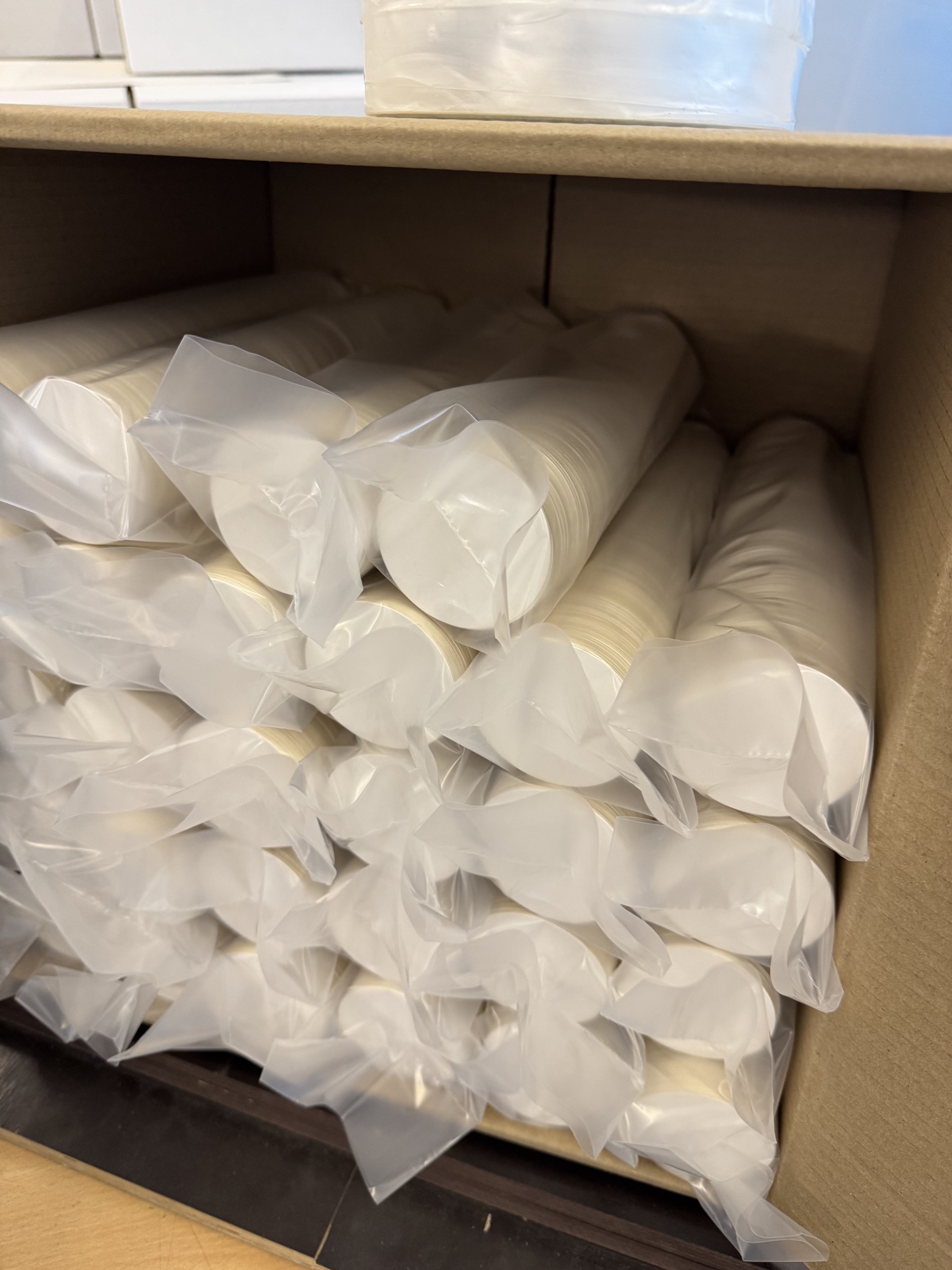 Packed production run